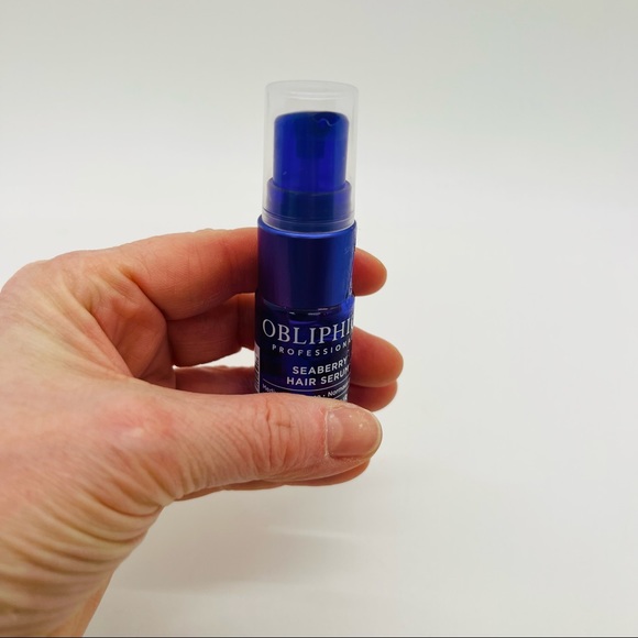 NWT  Obliphica Seaberry Hair Serum Medium to Coarse Hair.Travel Size 0.5 oz - Picture 4 of 10